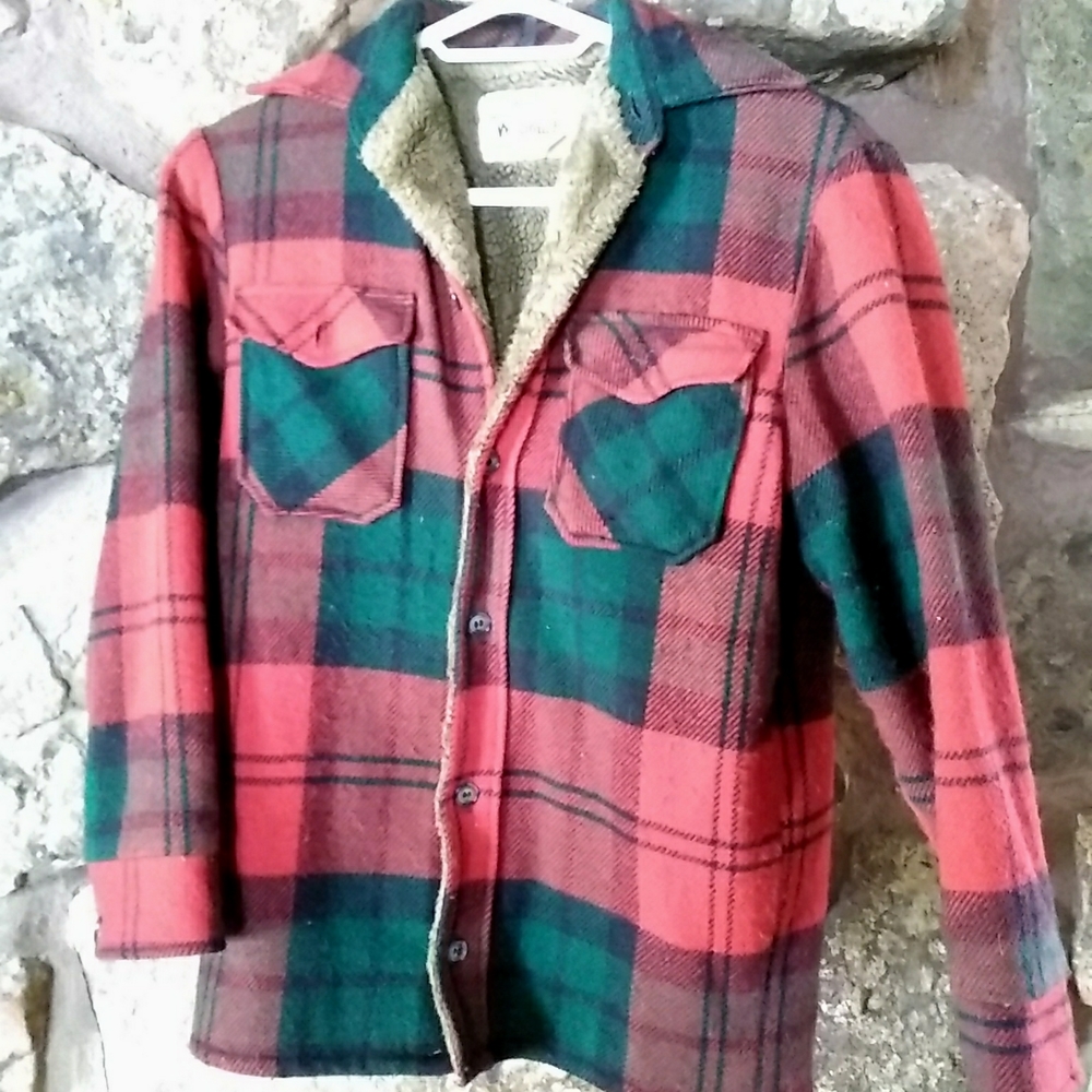 Vintage Wool Plaid Woolrich Jacket